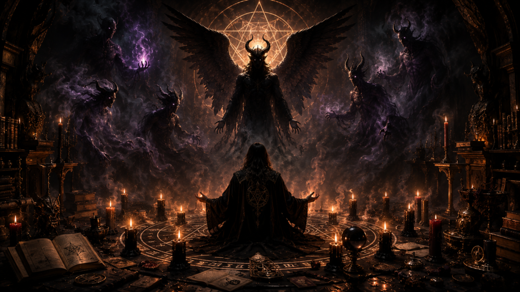 O que é a goétia luciferiana