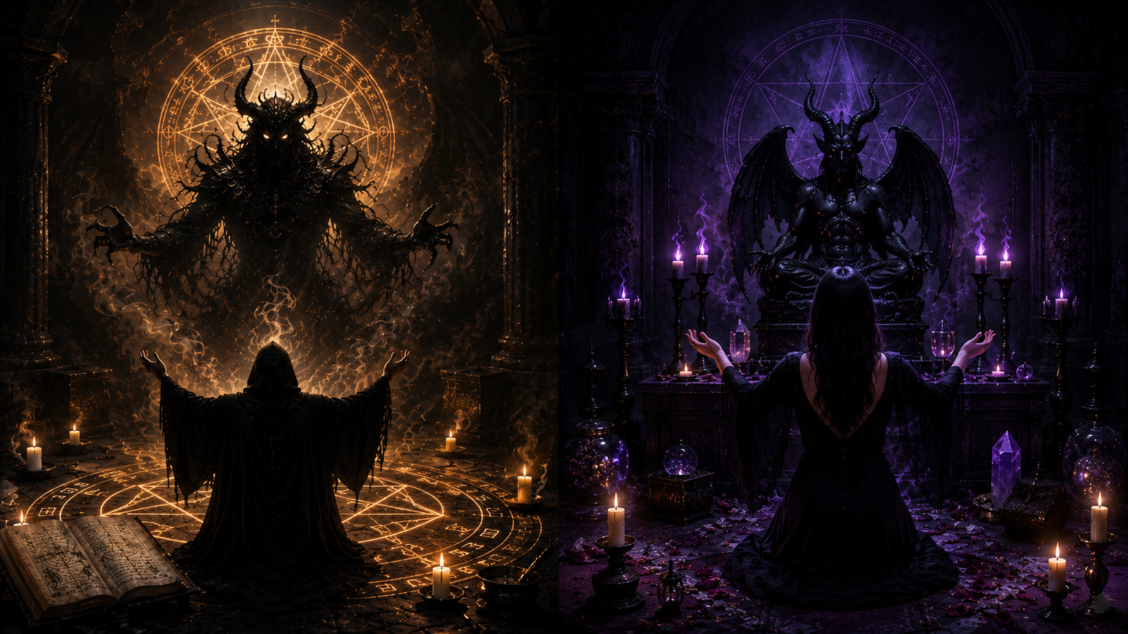 Diferença entre Goétia e demonolatria
