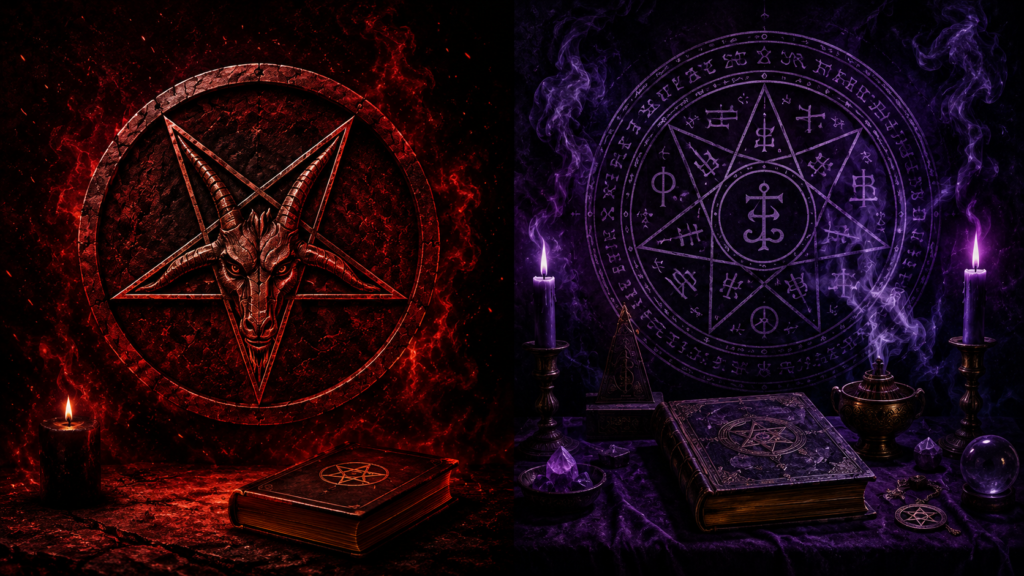 Diferença entre satanismo e demonolatria