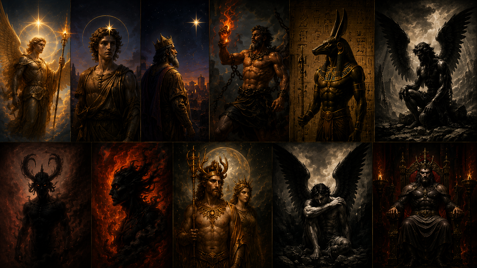 Máscaras Deíficas Luciferianas