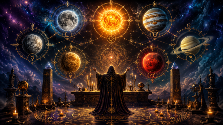 Influência dos Planetas na Magia